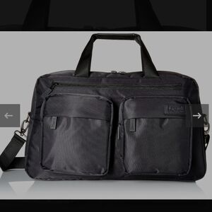 Lipault Original Plume Weekend Bag Carry On Luggage - Black Like New